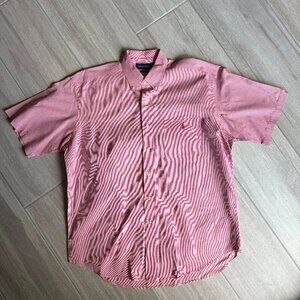 Ralph Lauren Golf Shirt Mens Size Large Red - Short Sleeve - 100% Cotton